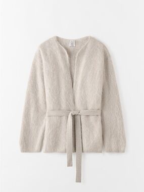 NWOT Almada Label Aria Cardigan - Taupe